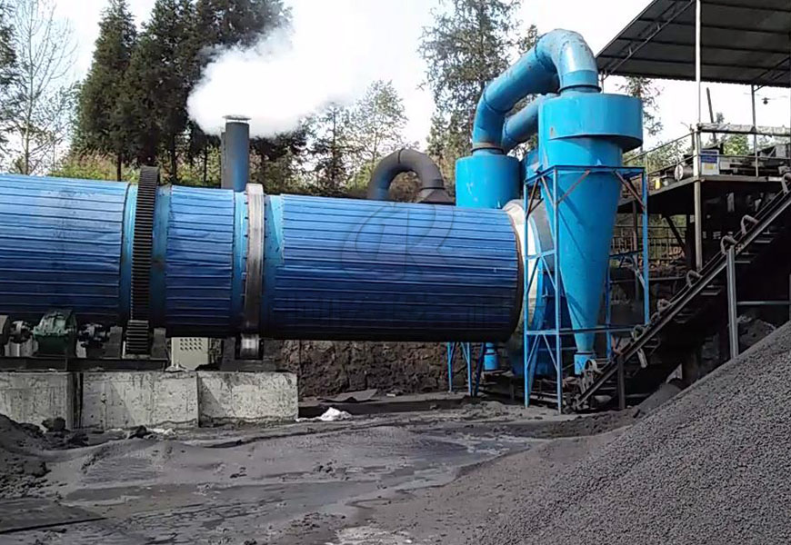 large scale coal slime drying production line