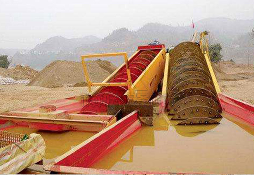 Sand washing production line project